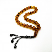 1000 Ayar Gümüş Kazaz Püsküllü Küre Kesim Bal Damla Kehribar Tesbih 1000 Ayar Gümüş Kazaz Püsküllü Küre Kesim Bal Damla Kehribar Tesbih