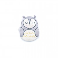 Kiraz Çekirdekli Gri Renk Baykuş Yastık