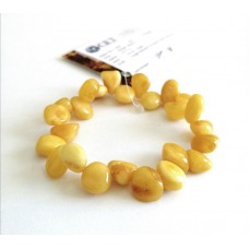 GLT Sertifikalı Baltık Damla Kehribar Bal Yetişkin Bileklik