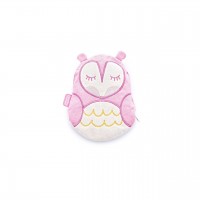 Kiraz Çekirdekli Pembe Renk Baykuş Yastık