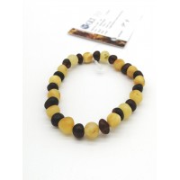 GLT Sertifikalı Baltık Damla Kehribar Vişne Limon Yetişkin Bileklik