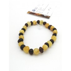 GLT Sertifikalı Baltık Damla Kehribar Vişne Limon Yetişkin Bileklik